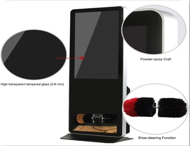 42'ཪ'' 55 дюймовый напольный стенд рекламный дисплей/коммерческий LCD
