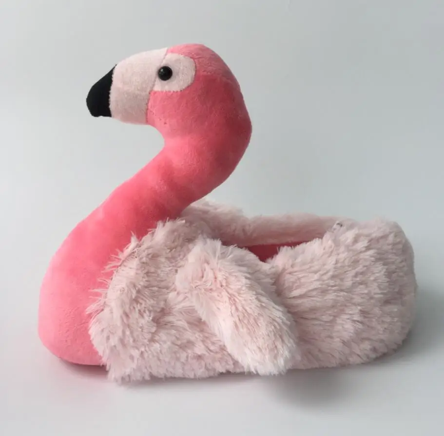 ; зимние тапочки "фламинго" качели перо plushfurniture теплые тапочки из хлопчатобумажной ткани с плюшевой подкладкой с мультипликационным принтом «сердитые птицы», обувь