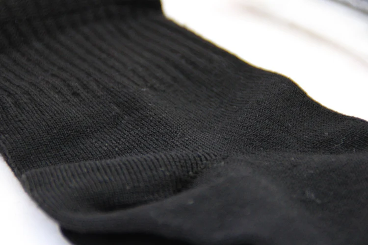 Носки мужские однотонные классические модные брендовые повседневные черные