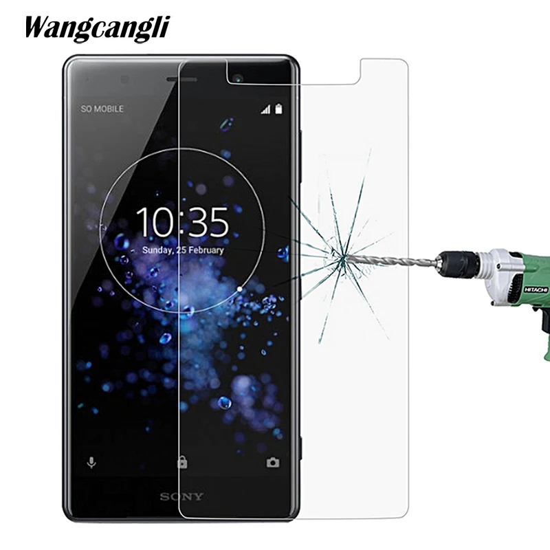 Wangcangli 2.5D Закаленное стекло для Sony XZ2 Premiun 9H Защитная пленка телефона 0 3 мм