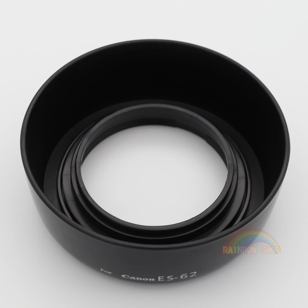 ES 62 II ES-62 бленда объектива камеры для Canon EOS EF 18-55 мм 55-250 50 f1.8 объектив ES-62II номер