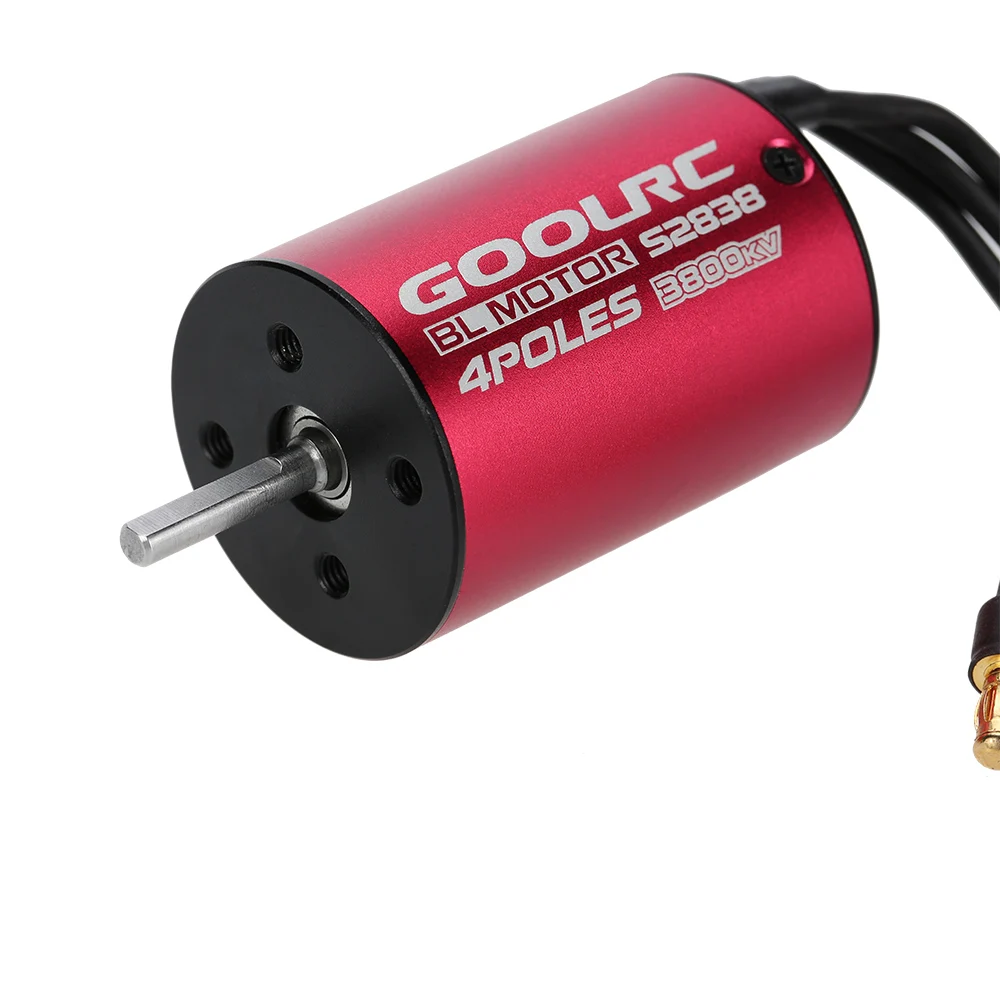 Фото Бесщеточный бесщеточный двигатель GoolRC S2838 3800KV для автомобиля 1/18 1/16 RC Игрушки и Бесщеточный бесщеточный двигатель GoolRC S2838 3800KV для автомобиля 1/18 1/16 RC Игрушки и