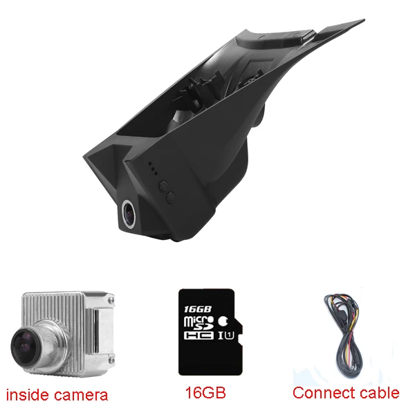 Автомобильный видеорегистратор подходит для Ferrari 458/Ferrari F12 с WIFI + 16G/32G 1080P 170