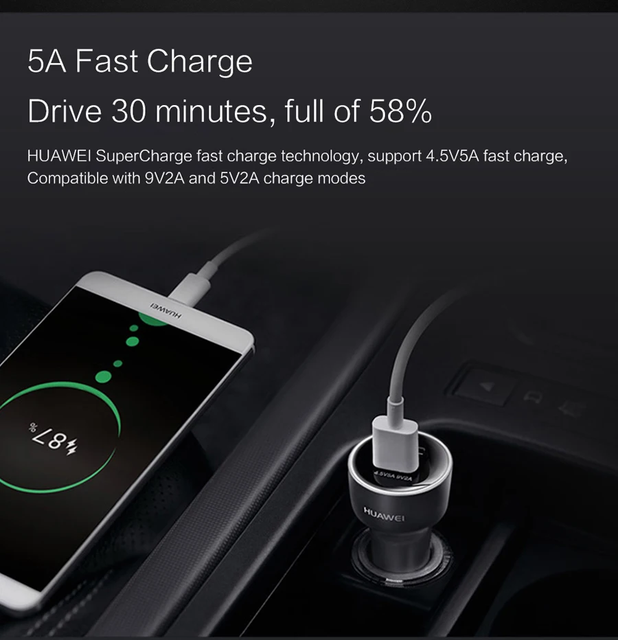 huawei P20 P10 Plus Mate10 Mate9 Pro SuperCharge Быстрый зарядный адаптер usb type-c кабель 5A type C кабель для передачи данных