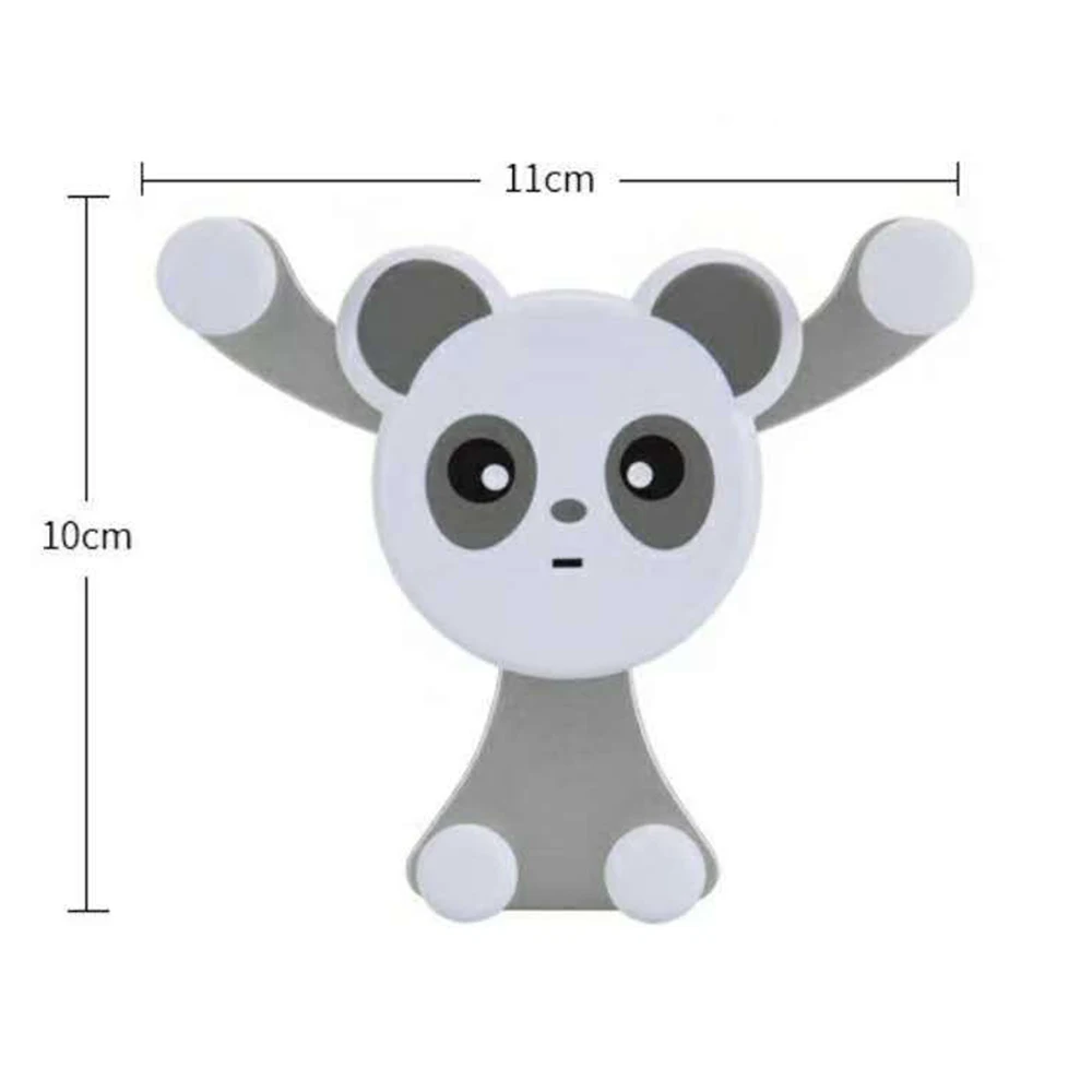 Rylybons Panda Gravity Автомобильный держатель для мобильного телефона с креплением на вентиляционное отверстие, навигационный держатель для телефона, подставка, поддержка, вращение на 360 градусов, держатель для телефона