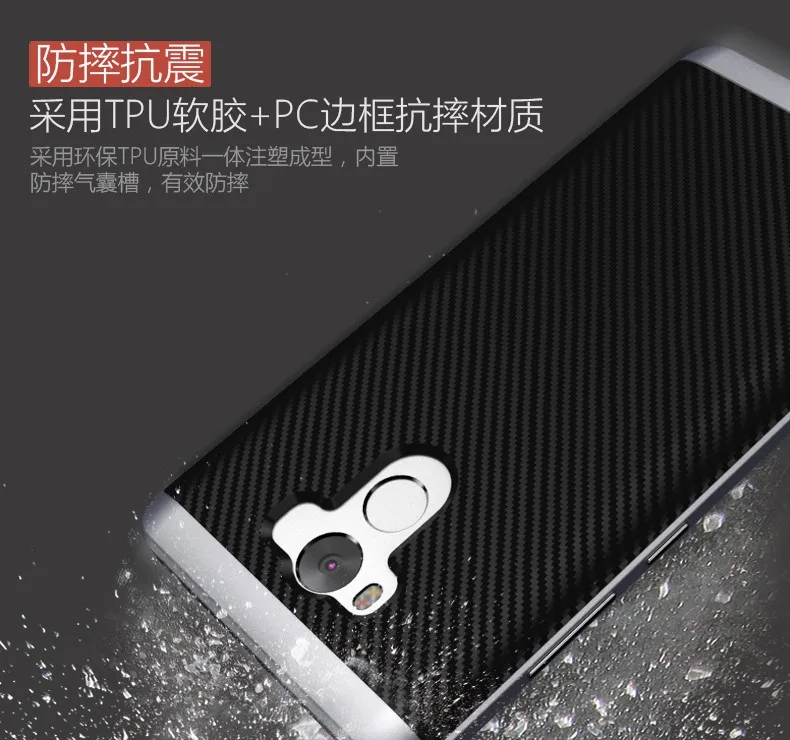 GU JIANG Классический двухслойный защитный чехол для Xiaomi Redmi 4 Prime/Pro 3g ram(5,0 '') силиконовый защитный чехол