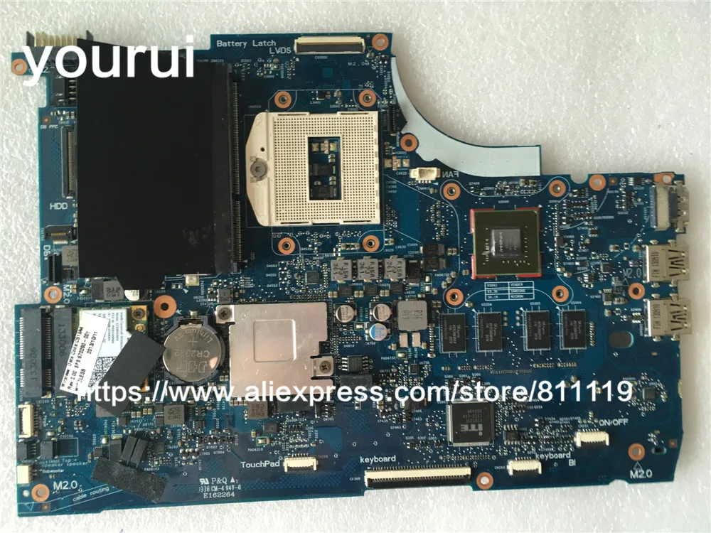 

Материнская плата yourui для ноутбука ENVY 15-J 15T-J 720566-001 720566-501
