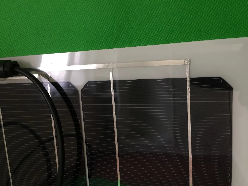 100 Вт Гибкая солнечная панель 12 В батарея/модуль/система/автомобиль/морской