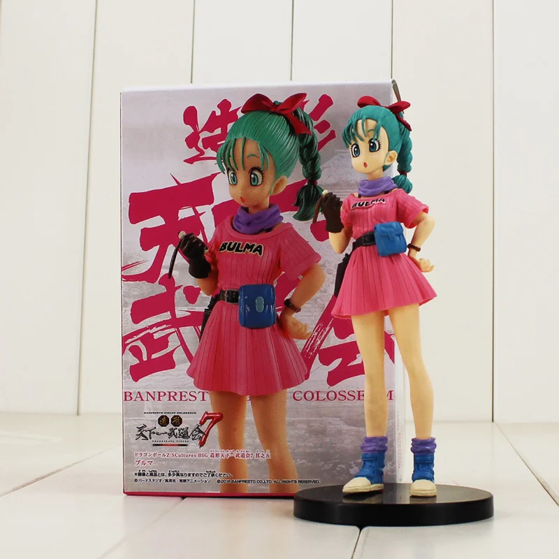 Dragon Ball Scultures большой новые стили Bulma Гоку детства крилин куририн гладить Цвет Супер Saiyan 3 Статуэтка Сон Гоку игрушка куклы
