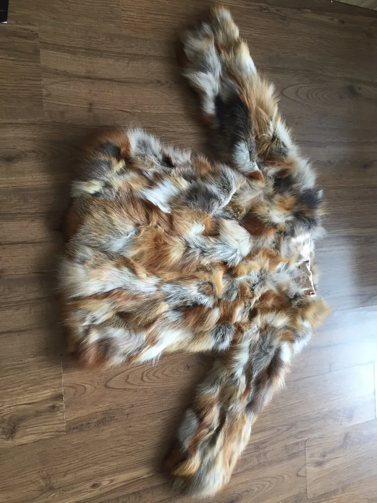 Роскошная Шуба из натурального Лисьего меха Высококачественная шуба бесплатная