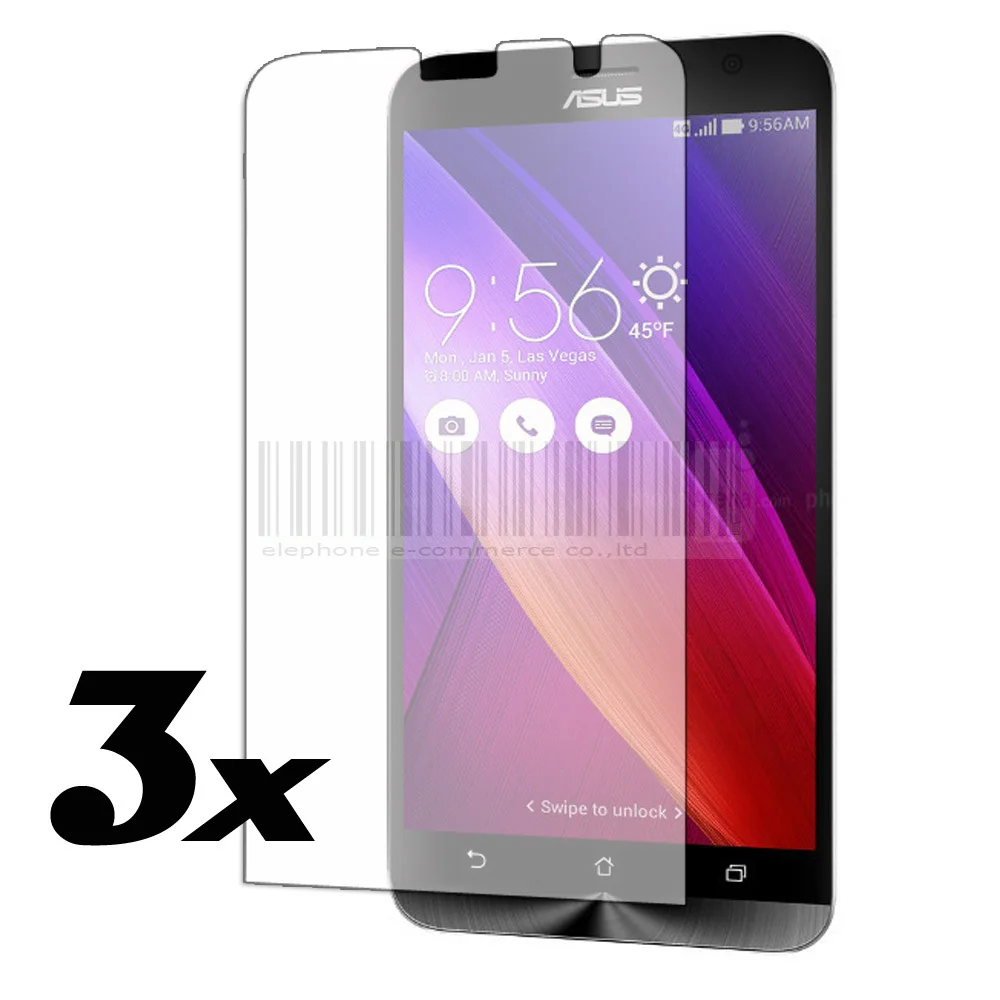 Для ASUS ZenFone 2 водонепроницаемая пленка 3 шт. прозрачная защитная для ЖК экрана