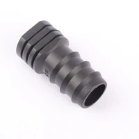 100pcs hi quality 25pe hose end cap connectors irrigation pipe end stop greenhouse micro watering system water pipe plug