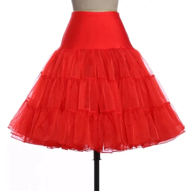 Юбка-американка женские 50s ретро Винтаж свадебные юбки белый черный и розовый