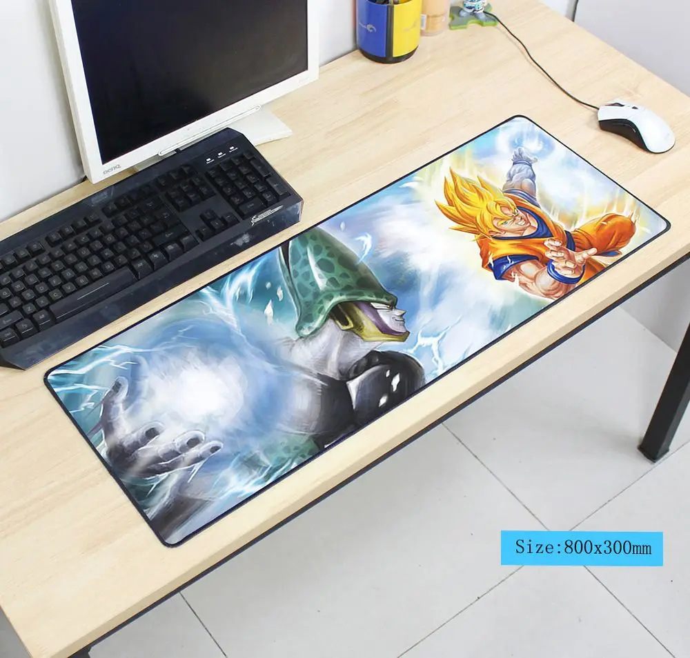 size 800x300x3mm Dragon Ball Коврик для мыши с изображением 800x300x3 мм коврик для мышь Notbook компьютер превосходный коврик для мыши игровой коврик геймер к клавиатуре коврики для мыши - Цвет: size 800x300x3mm