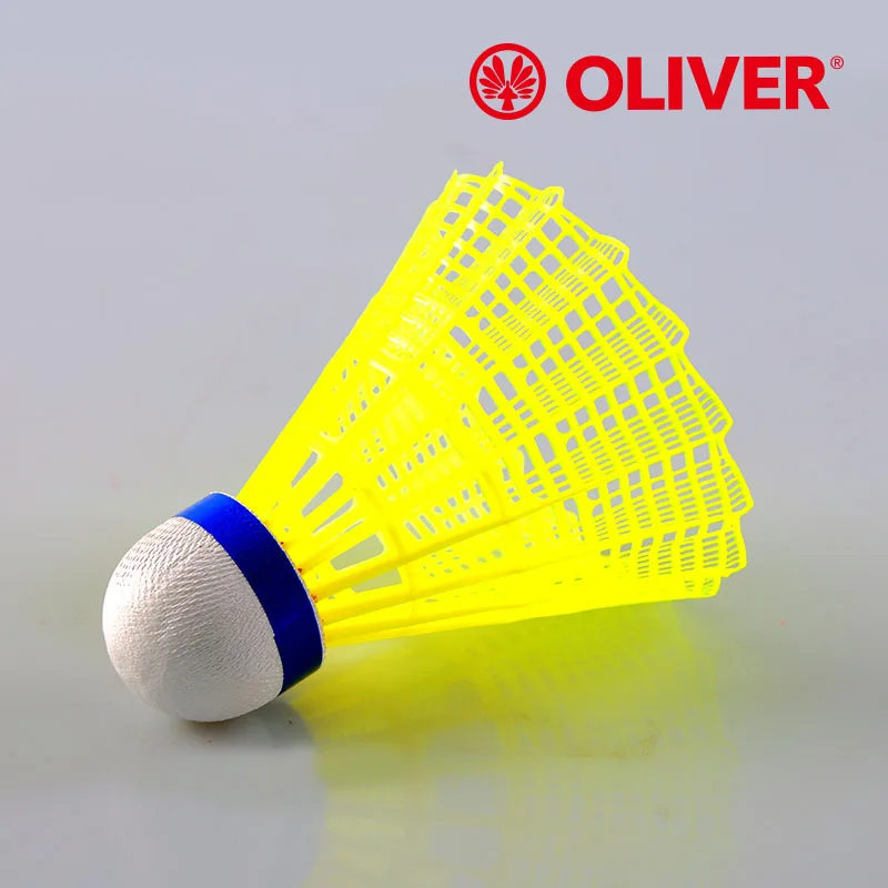 Liver нейлоновый волан желтый 6/упаковка|nylon shuttlecock|shuttlecock speedyellow shuttlecock |