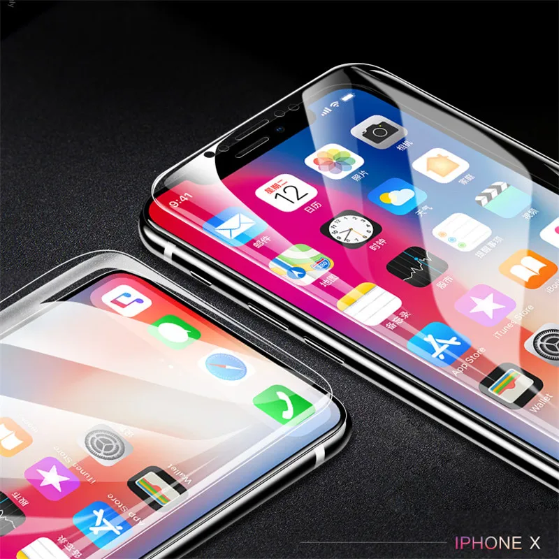 Гидрогелевая пленка для iphone 11 Pro XS Max XR X мягкая защитная пленка на весь экран для iphone 8 7 6 6s Plus защитная пленка не стекло