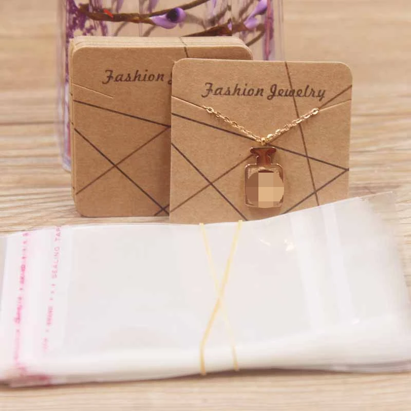 card same as pic 24 Дизайн ювелирных изделий дисплей подвески, ожерелья Пакетная Карта Сердце/цветок/мрамор стиль кулон дисплей card100pc+ 100oppbag - Цвет: card same as pic