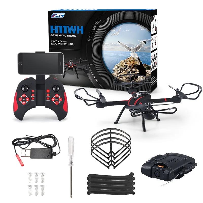 Фото JJRC H11WH 720P Wi-Fi FPV RC Дроны с 2MP HD камерой 2 4G 4CH 6 оси удержания высоты Безголовый один JJRC H11WH 720P Wi-Fi FPV RC Дроны с 2MP HD камерой 2 4G 4CH 6 оси удержания высоты Безголовый один