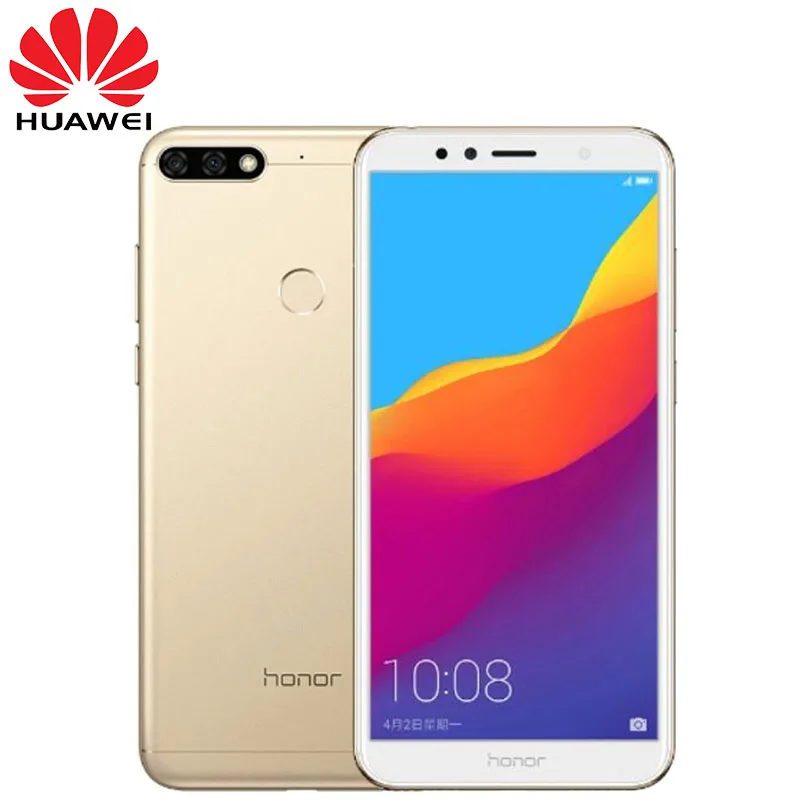Оригинальный huawei Honor 7C 5 99 дюймов 1440x720 экран Snapdragon 450 Octa Core 1 8 ГГц двойной сзади