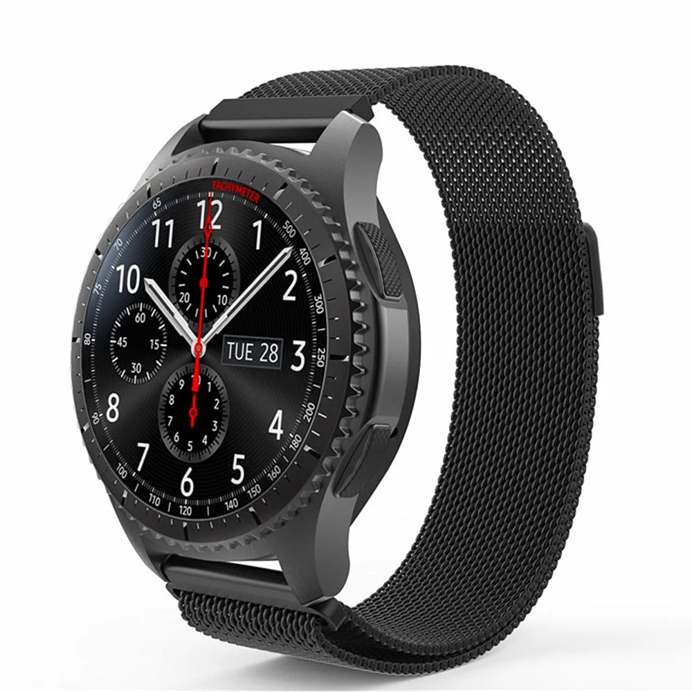 Миланский ремешок для samsung Galaxy часы 46mm/42mm/активность группы Шестерни S3