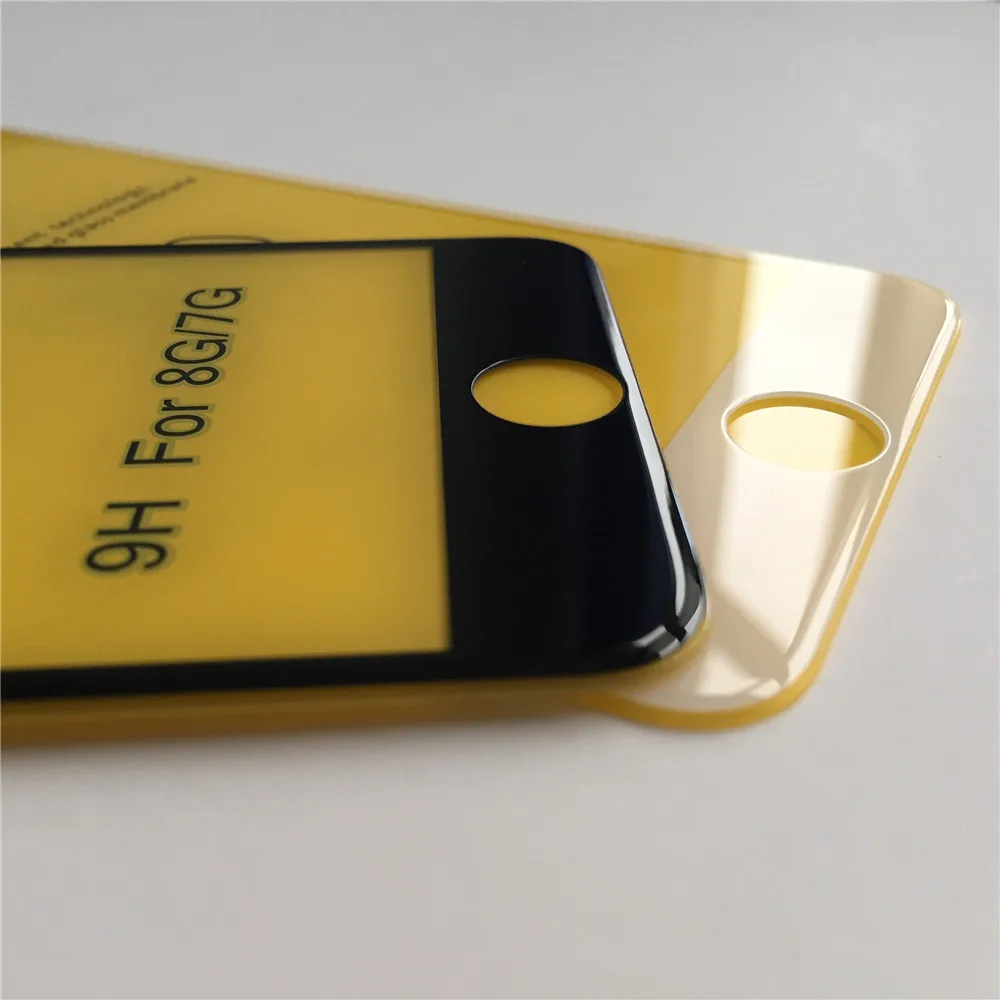 SZYSGSD 20 шт./партия 5D закаленное стекло для iPhone 7 8 Plus протектор экрана X XR XS крышка