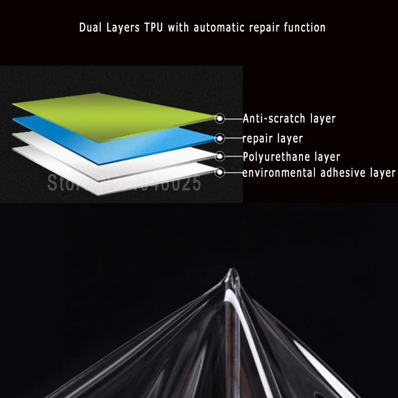 For Range Rover Sport transparent Protective TPU Film stickers for range rover Center console Interior Car sticker