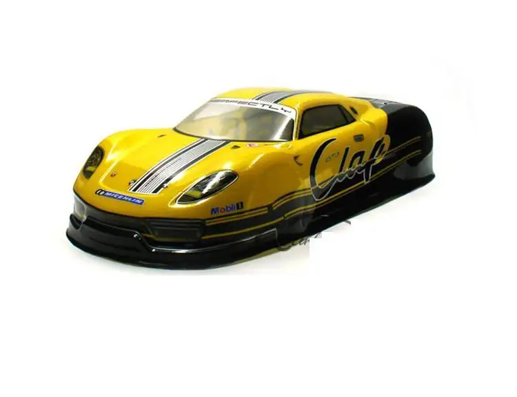 Ewellsold 1/10 RC запчасти для автомобилей 1/10 RC гоночный автомобиль на дороге Дрифт Окрашенный корпус из ПВХ несколько вариантов 94122
