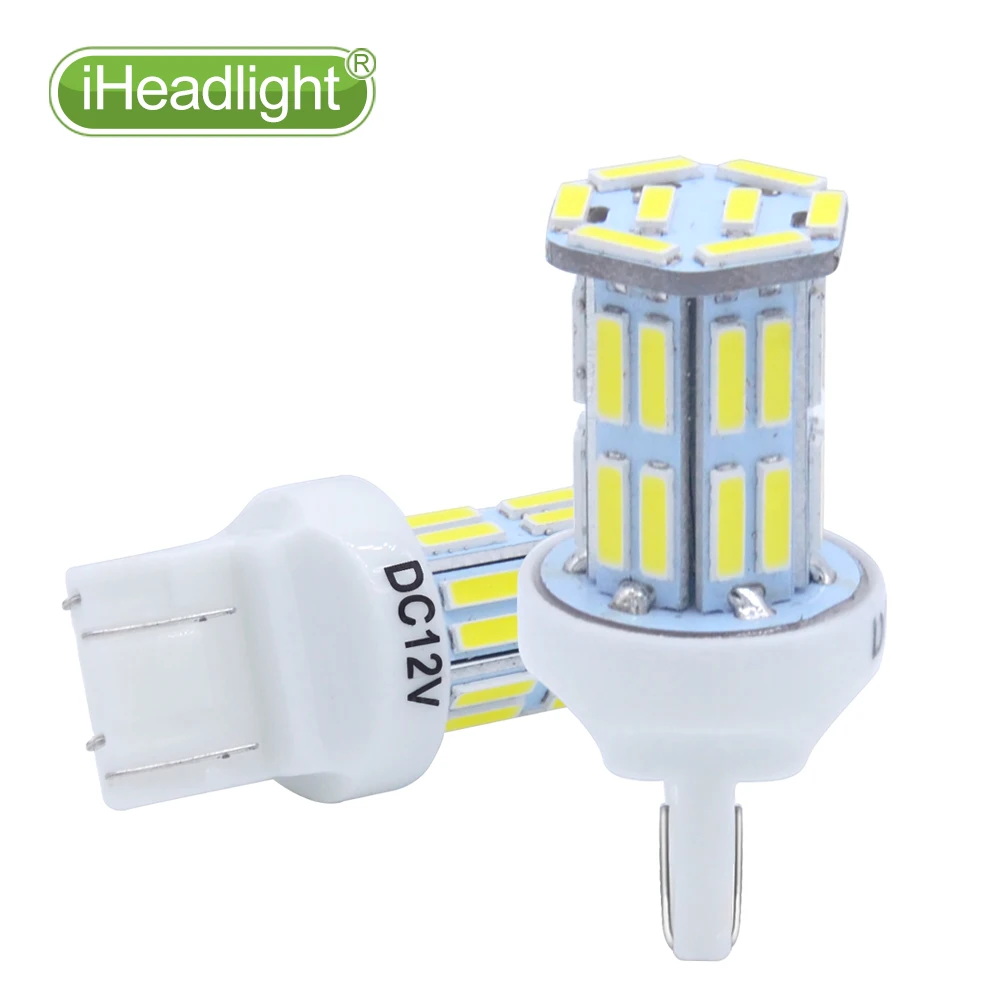 2шт T20 7443 32SMD светодиодный светильник для указателя поворота s задний супер яркий
