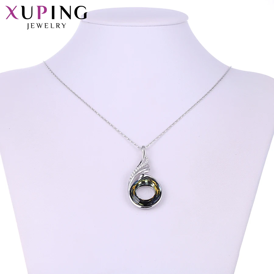 Xuping элегантный узор любовь кристаллами от Swarovski для женщин Подвески на День святого Валентина вечерние подарки M61-3017