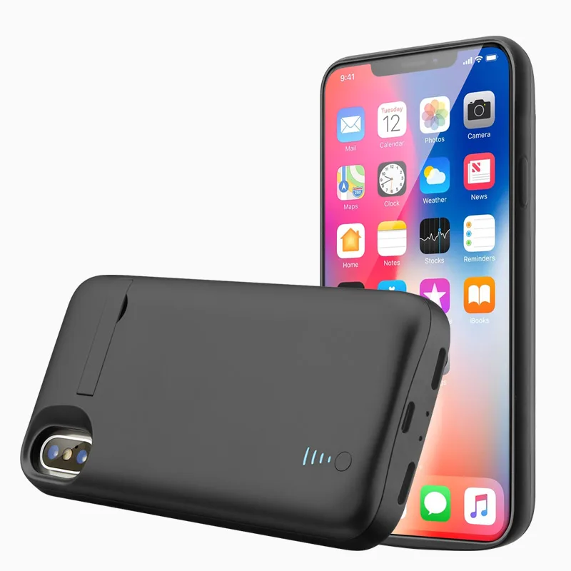 5000 мАч чехол для зарядного устройства чехол для аккумулятора для iPhone X XS чехол для зарядного устройства