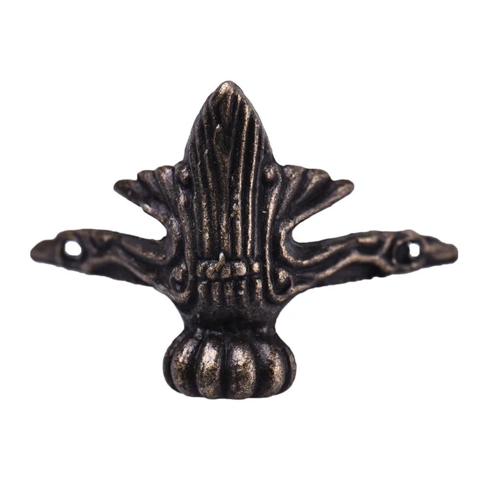 Новинка 4 шт. антикварная латунная Подарочная коробка для ювелирных изделий