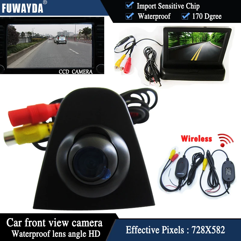 Камера заднего вида FUWAYDA для Honda Accord CRV Odyssey беспроводная CCD HD с функцией ночного