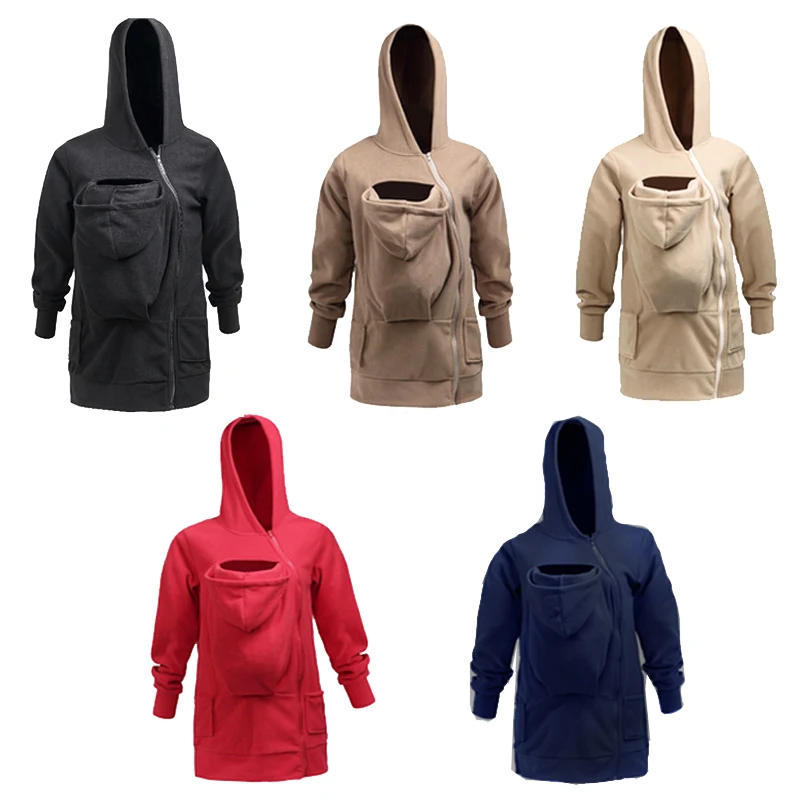 Детская толстовка с капюшоном осенне зимняя переноска кенгуру пальто и куртка