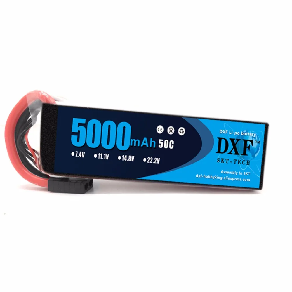 Аккумулятор DXF Lipo 5S 18 5 в 5000 мА/ч 25С для радиоуправляемых игрушек Радиоуправляемый
