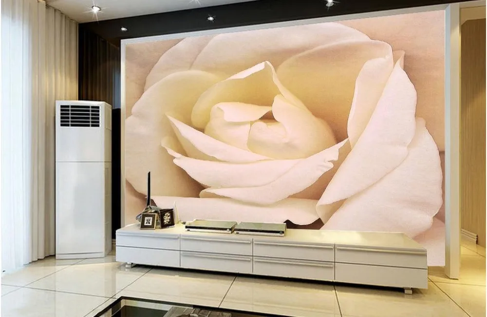 Домашний Декор 3d стереоскопические обои романтические розы цветы