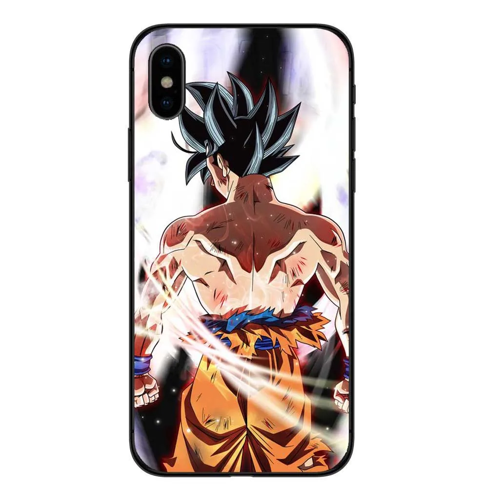 TPU Чехол для телефона с Dragon Ball; Dragonball z Мягкий ТПУ чехол для телефона для iPhone X 10 чехол Гоку для iPhone 5S, se, 6, 6 s Plus, 7, 7 Plus, 8, 8Plus - Цвет: TPU