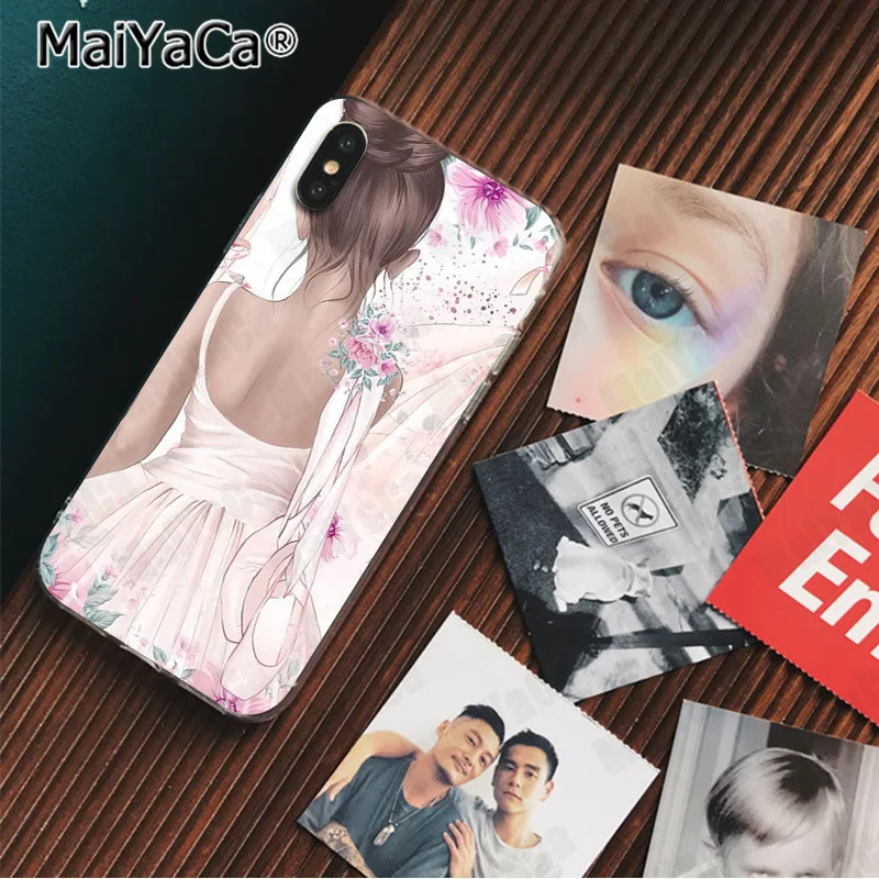 Красивая танцевальная обувь для девочек MaiYaCa чехол телефона с рисунком iphone SE 2020 11