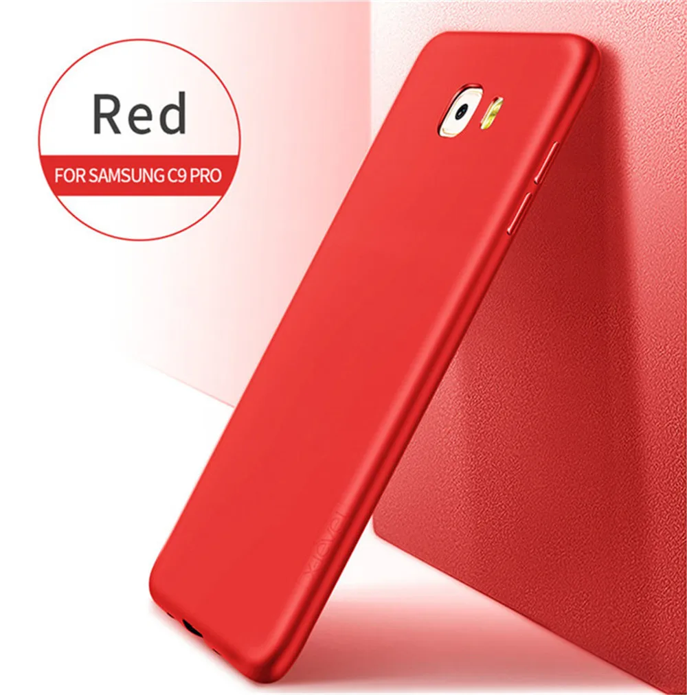 C9 Pro X-Level Guardian мягкий матовый Силиконовый из ТПУ чехол для телефона для samsung C5 Pro Utral тонкий скраб задняя крышка для samsung c7 PRO