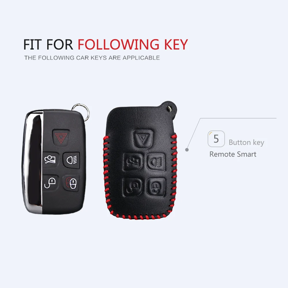Кожаный чехол для автомобильного ключа Land Rover Defender Freelander 2 A8 A9 X9 Discovery 3 4 аксессуары