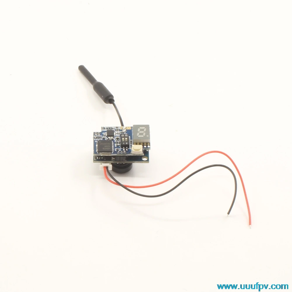 Новый Супер Мини 25 МВт/200 мВт переключаемый AIO 5 8G 48CH VTX 1200TVL 1/3 Cmos FPV передатчик hd