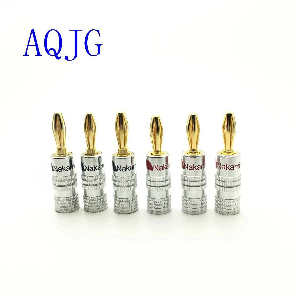 

12 шт. GD Amp Nakamichi разъемы банановых штекеров для динамиков AQJG