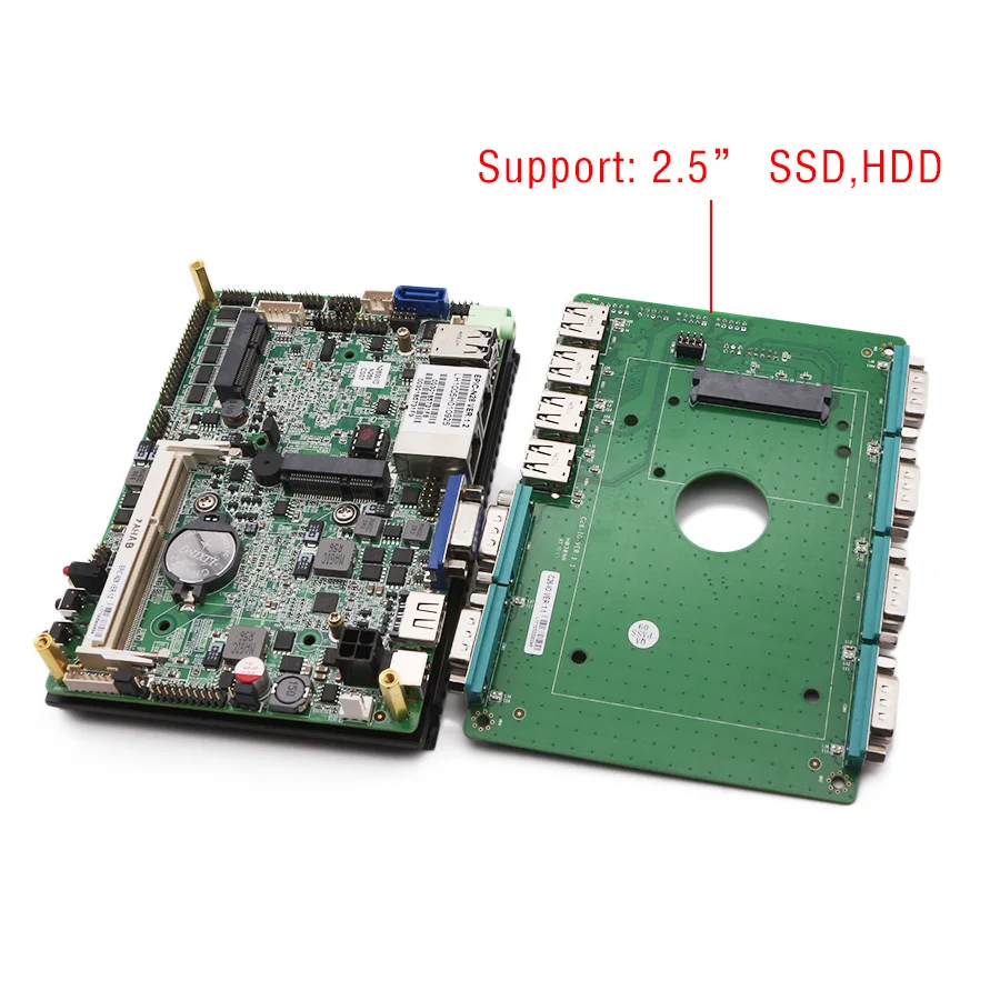 FASTDISK Industrial Business implant advertising style Mini PC Computer with 6 com support msata 2.5inch ssd hdd | Компьютеры и офис