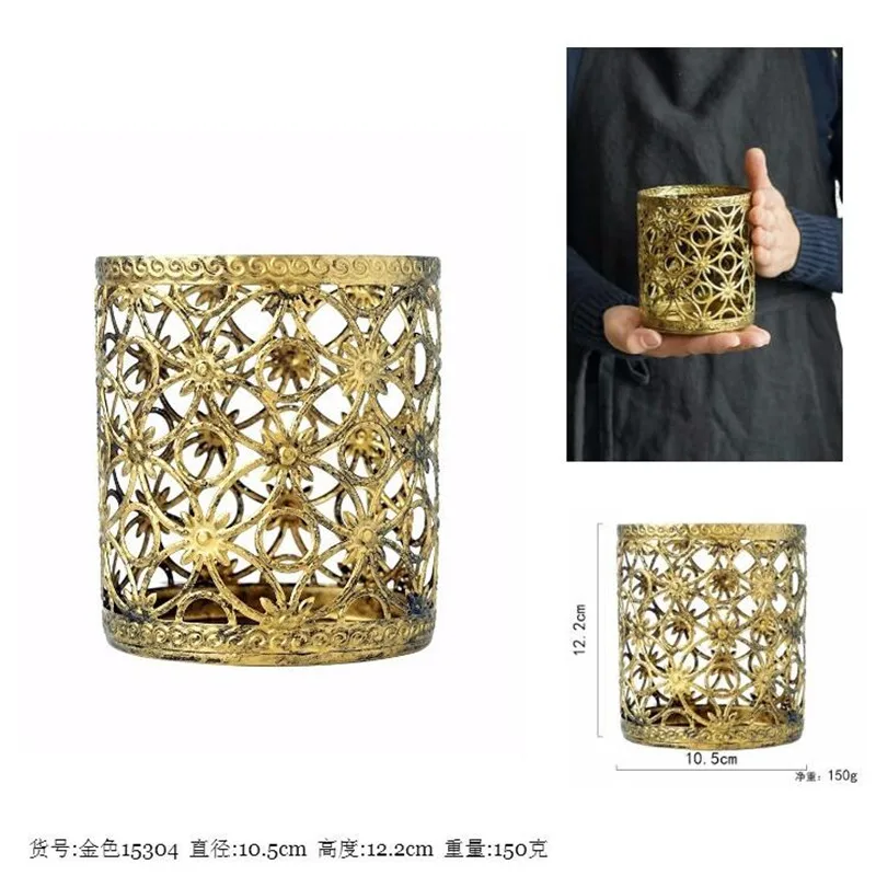 1PC Hollow Flowers DIY Cake Stands Display Wedding Birthday White Plates Retro Gold Multifunction | Дом и сад