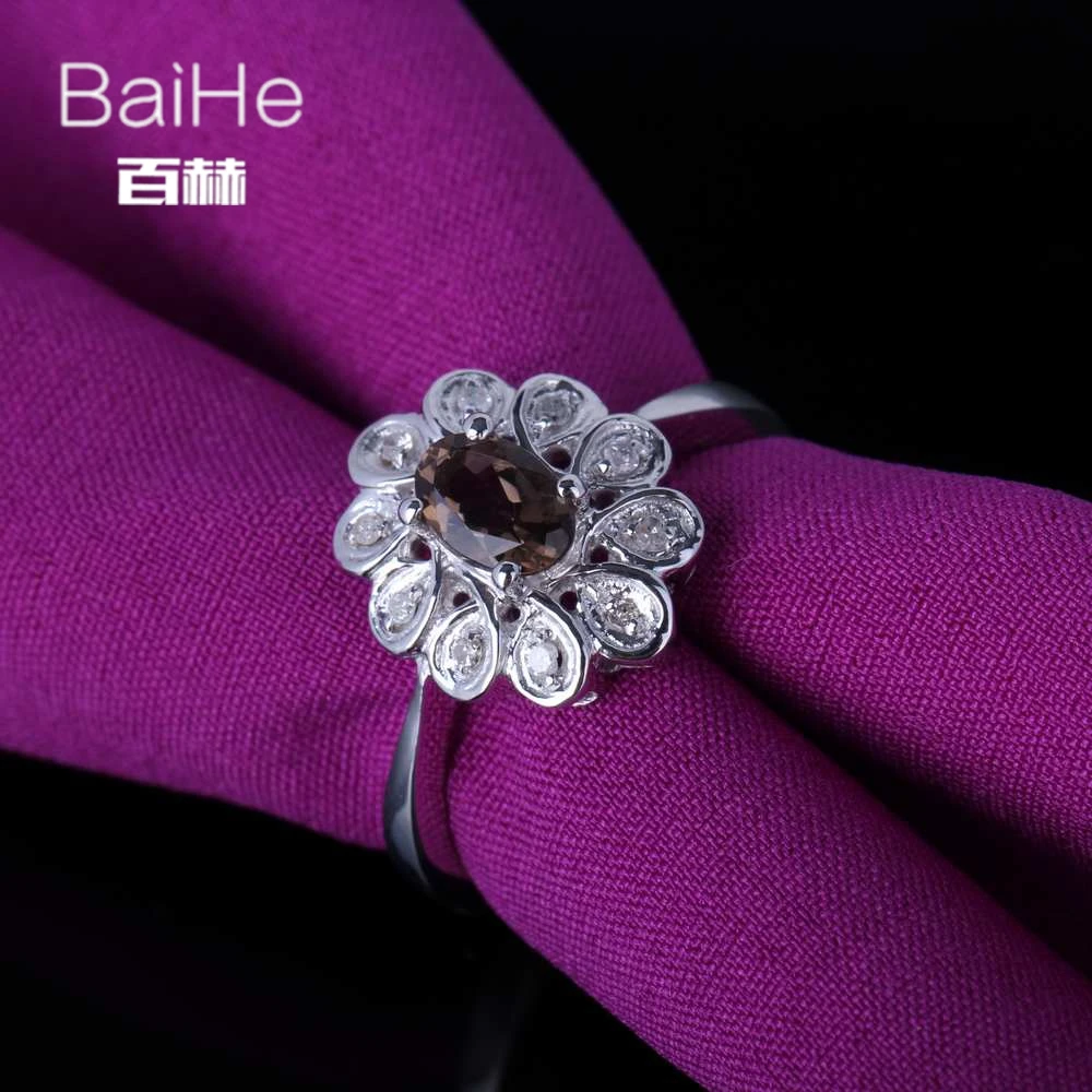 BAIHE   925  0.1CT H/SI  Smokey        Smokey