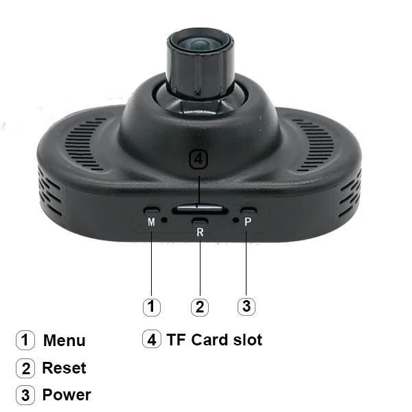 Автомобиль Скрытая DVR камера Full HD 1080p wi fi мини регистраторы зеркало заднего вида