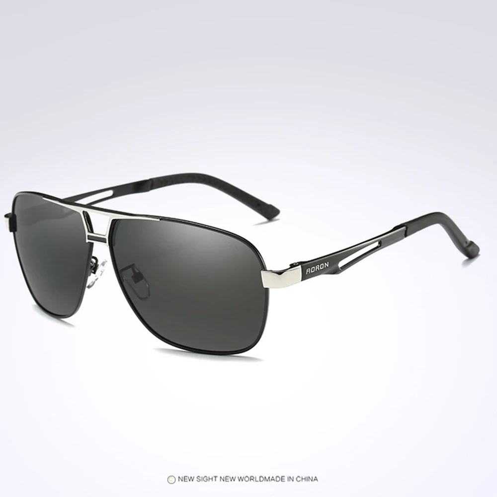 Алюминиево-магниевого двойной мост Прохладный Для мужчин солнцезащитные очки