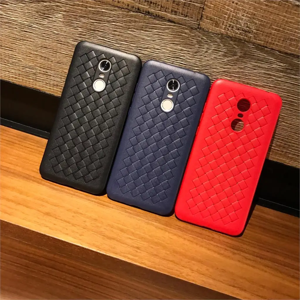 3D Weave Heat Dissipation Silicone TPU Case For XiaoMi RedMi 5 Plus S2 6A 5A 4A 4X Cover Soft Back Note 6 Pro 7 4 3 |