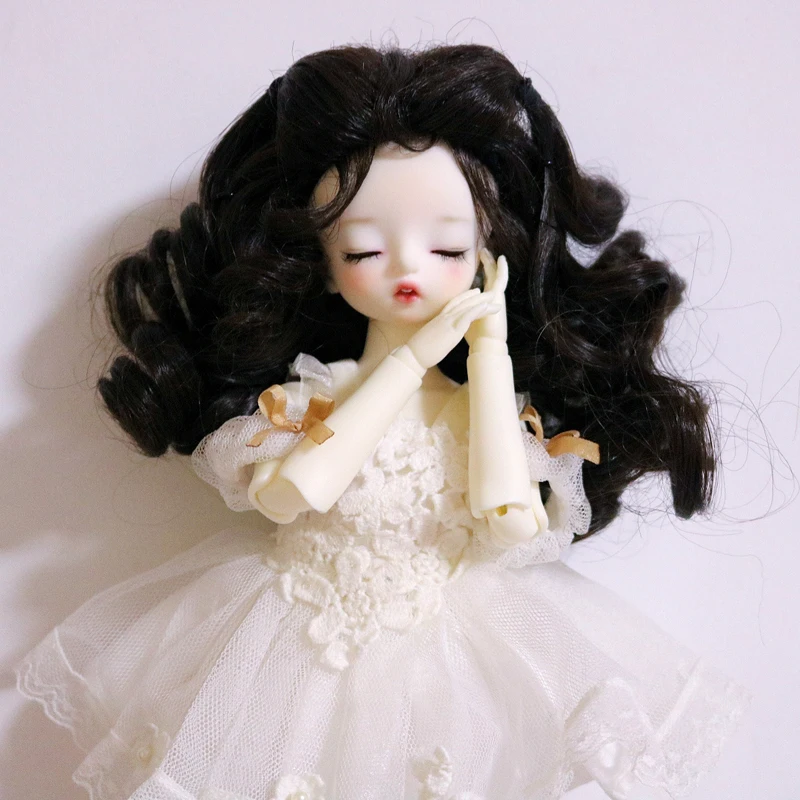Парик для шарнирной куклы 1/3 высокотемпературное волокно синтетическая девушка