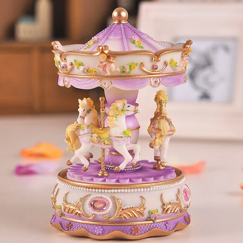 Классный фонарик музыкальная карусель коробка | Дом и сад