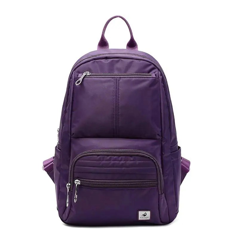 Фиолетовый Fouvor, женский рюкзак, Mochila, водонепроницаемый, дизайнерские, школьные рюкзаки для девочек-подростков, женский, Escolar, Оксфорд, для ноутбука, для путешествий, рюкзак - Цвет: Фиолетовый